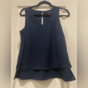 Women’s Banana Republic Navy Sleeveless Blouse
